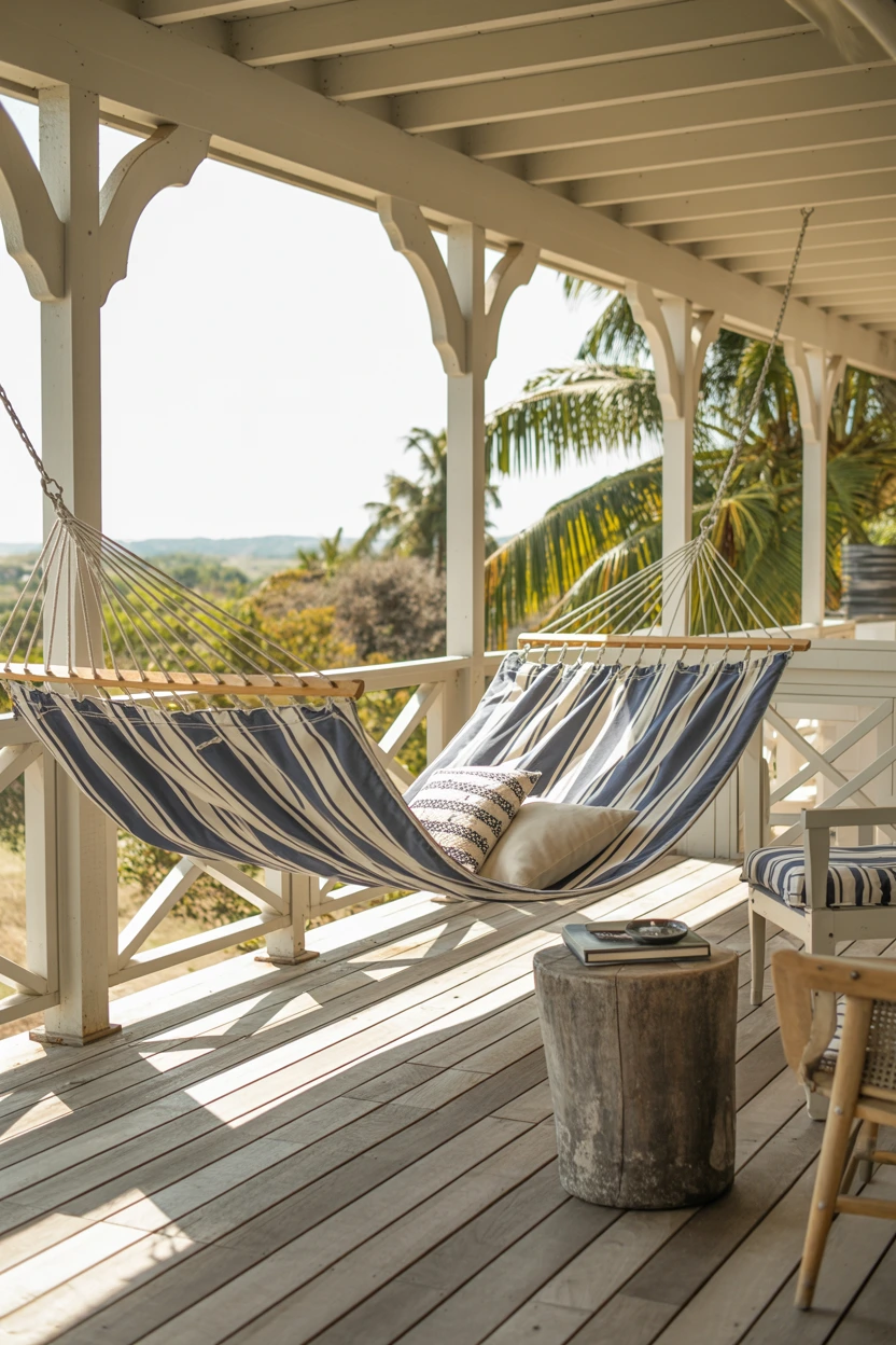 striped cotton hammocks