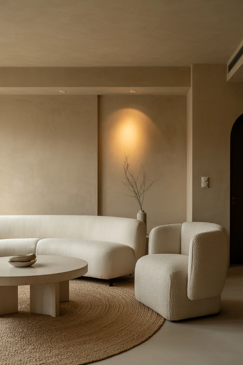 curved furniture seating arc