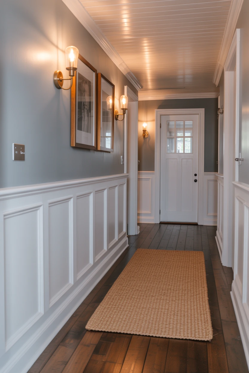 textured accent wall