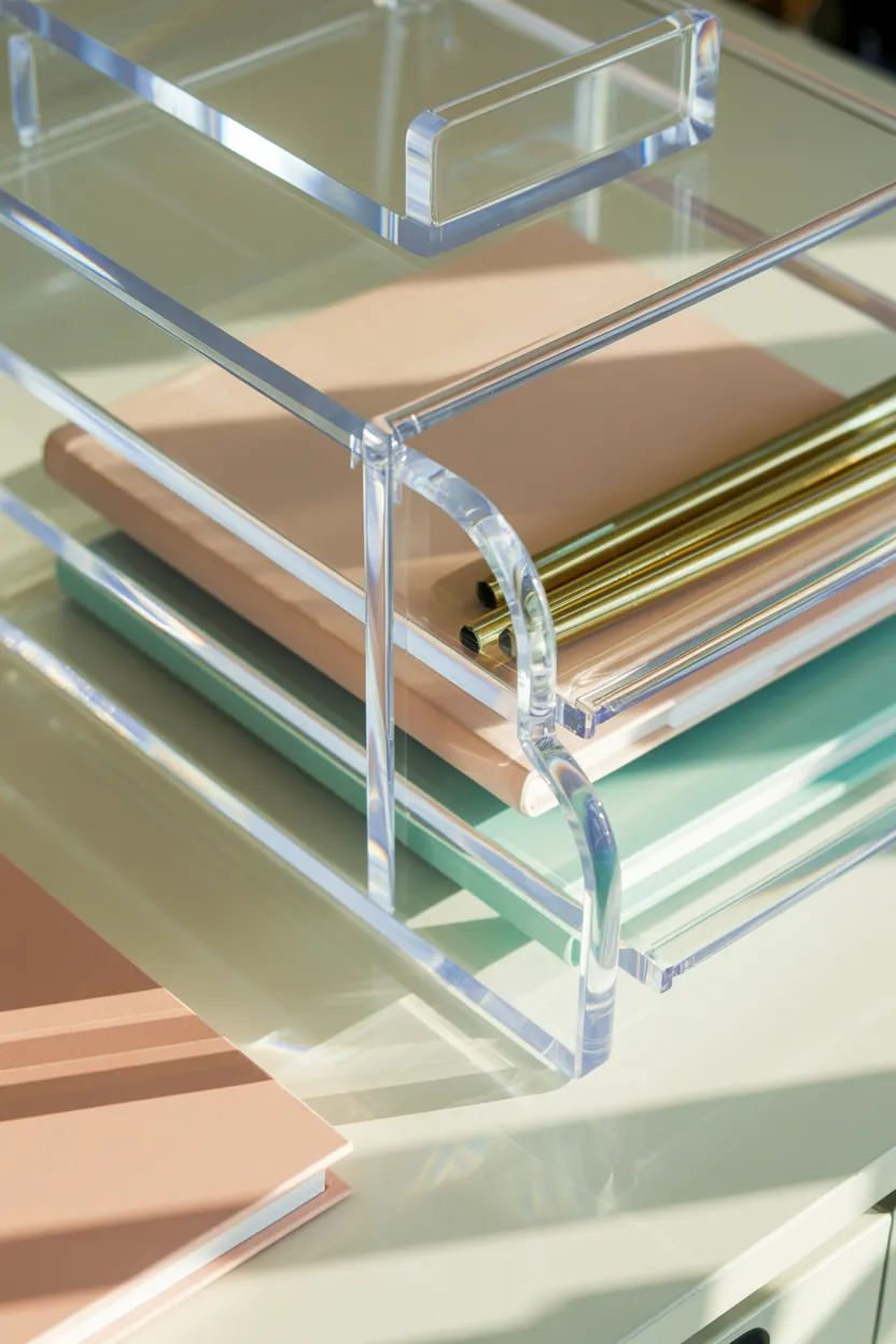 acrylic desktop organizers