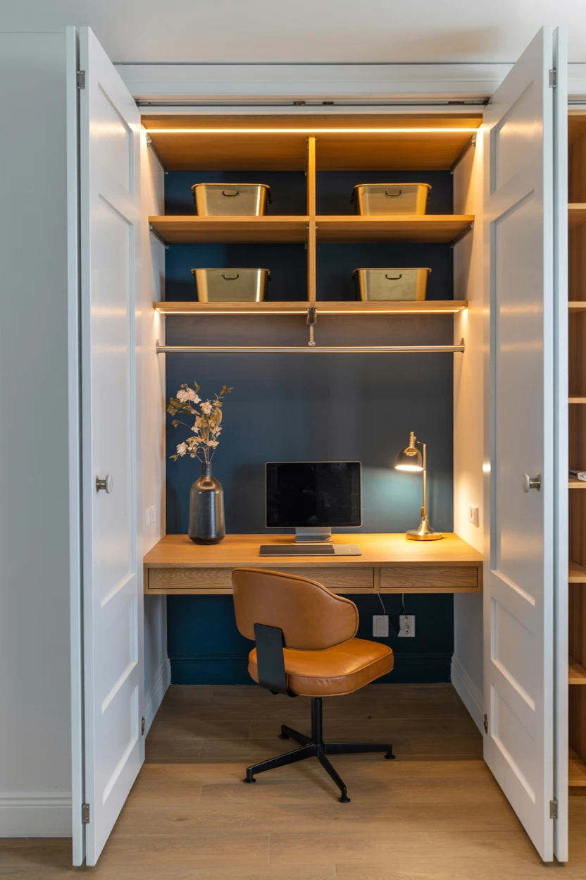 closet office conversion