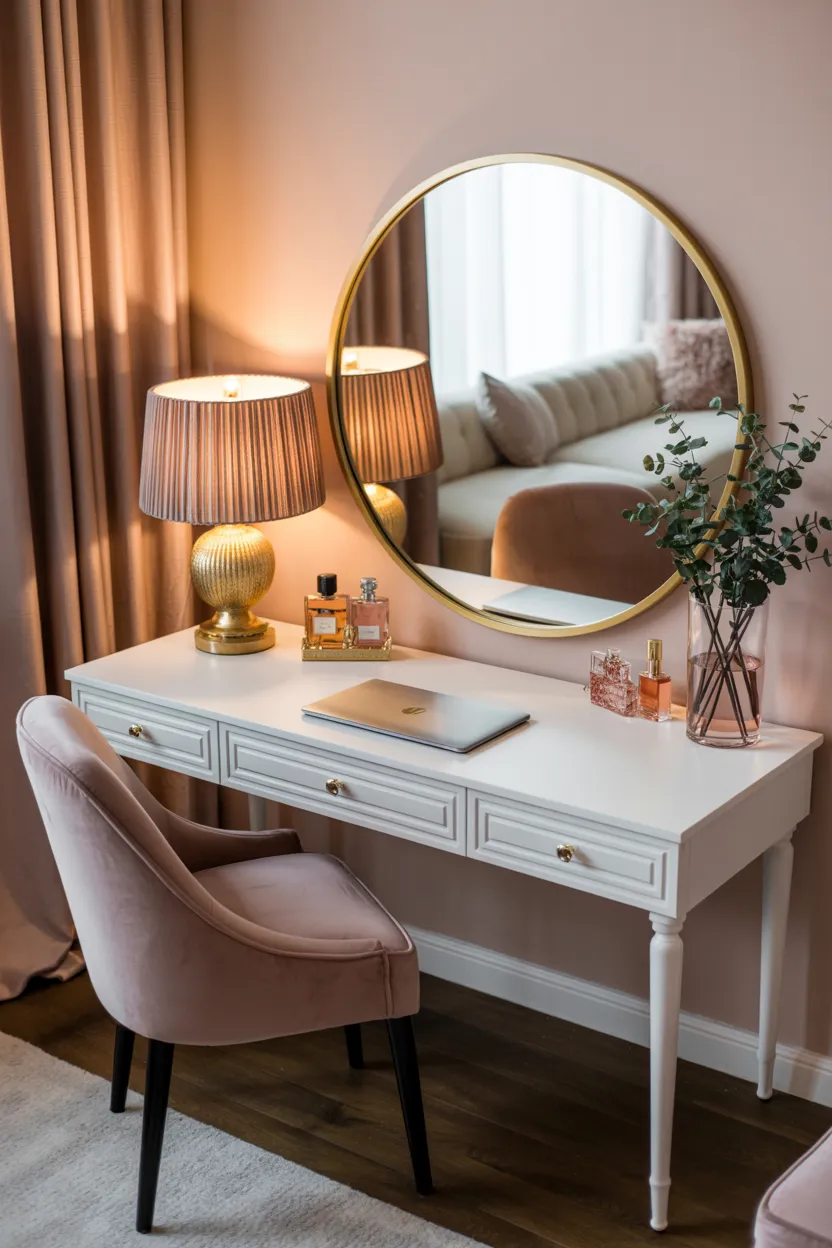 dual-purpose vanity table