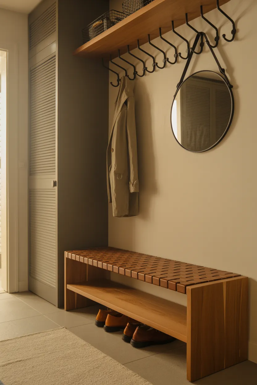 functional entryway benches