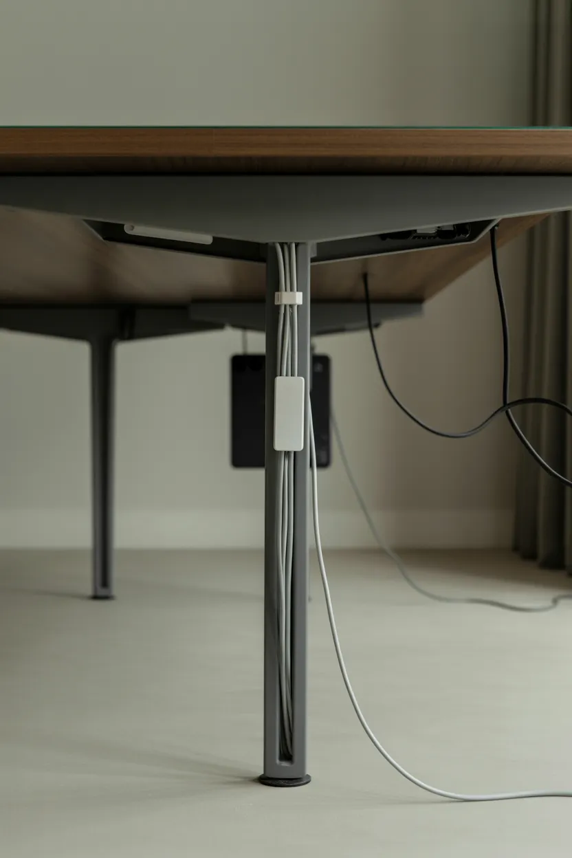 hidden cable management