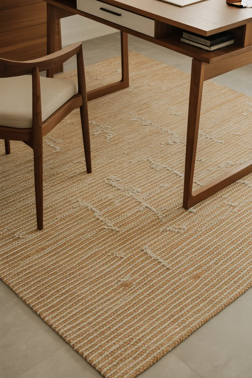 textured area rug