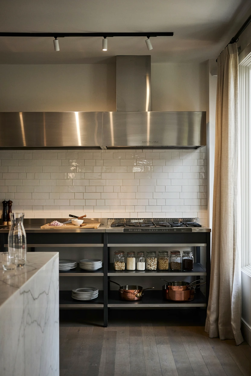 stainless steel kitchens