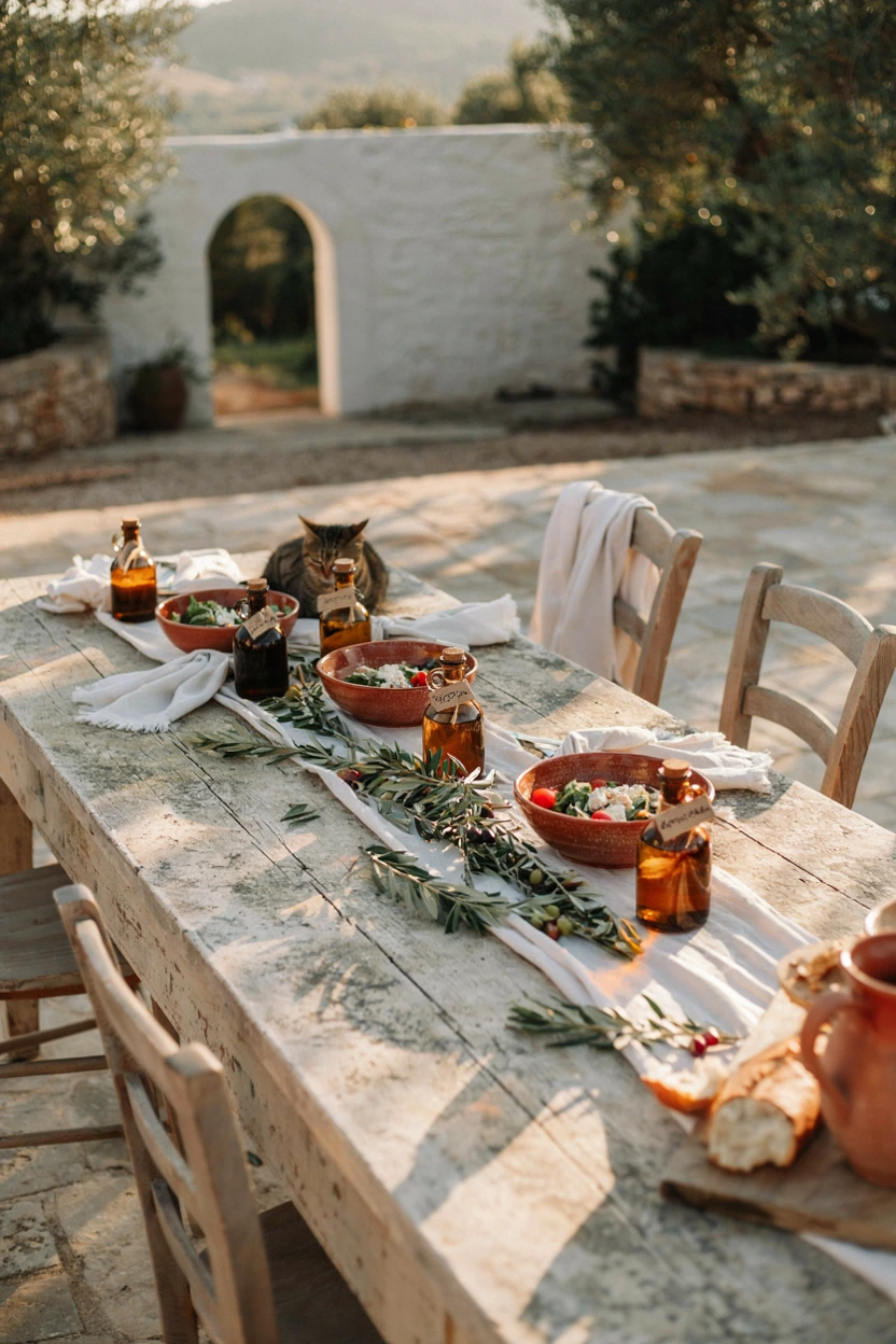 sun-drenched mediterranean olive