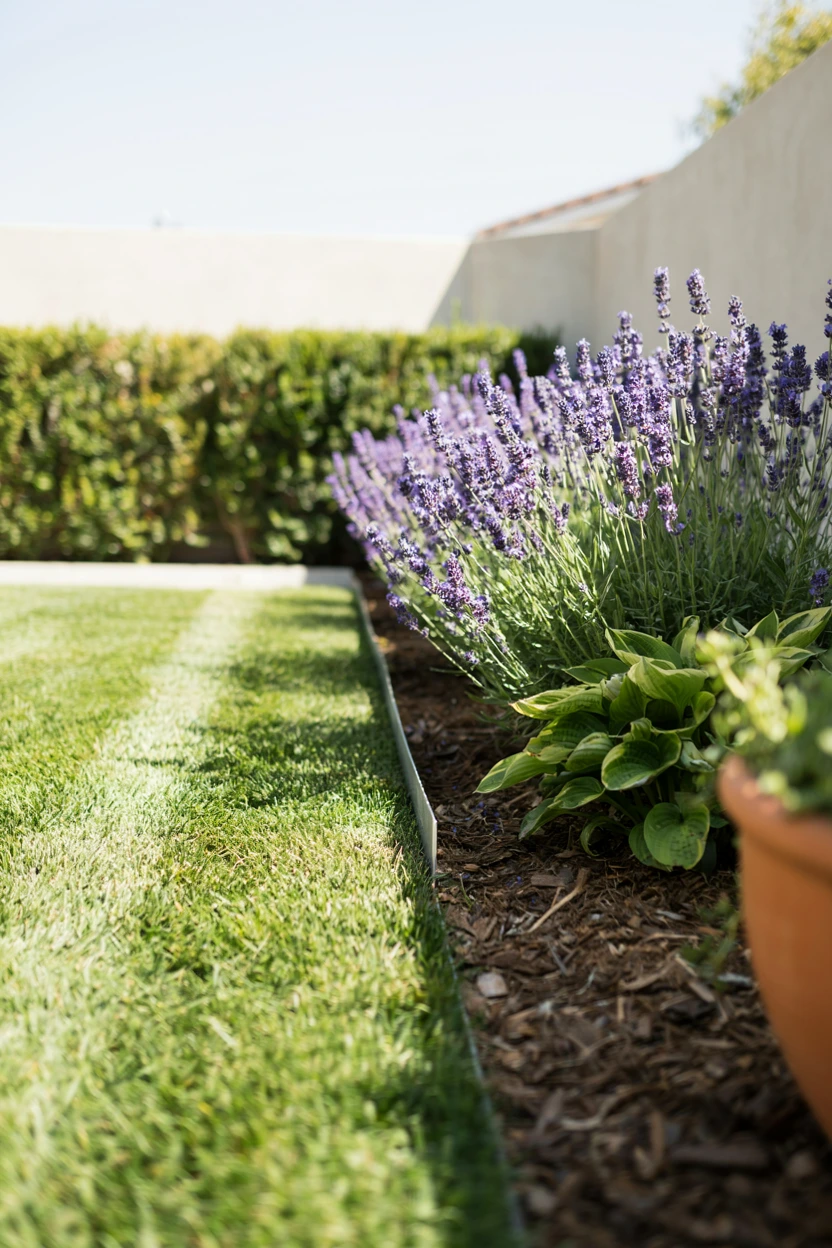 perennial border edging
