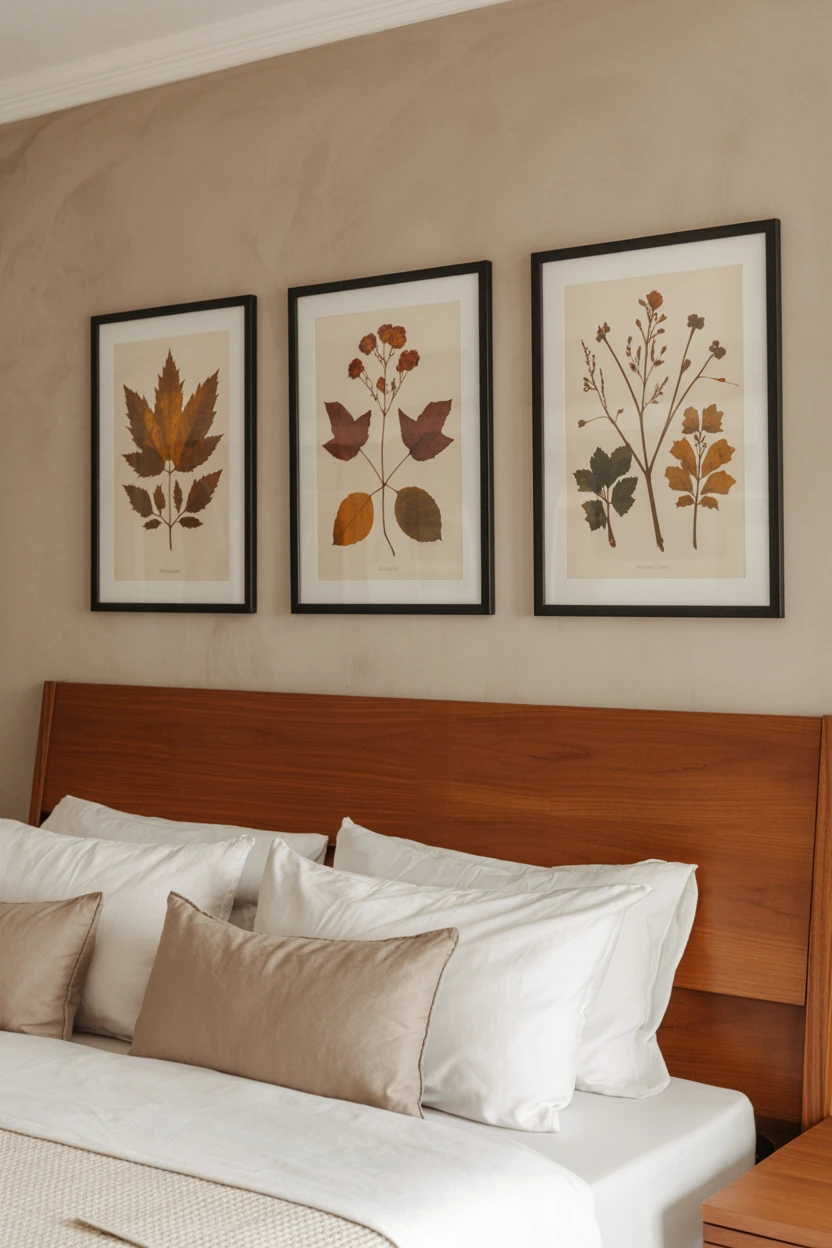 vintage botanical wall art