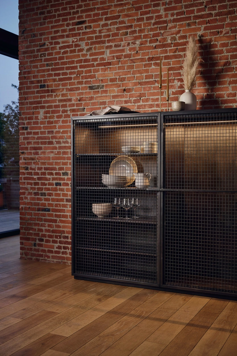 wire mesh cabinets