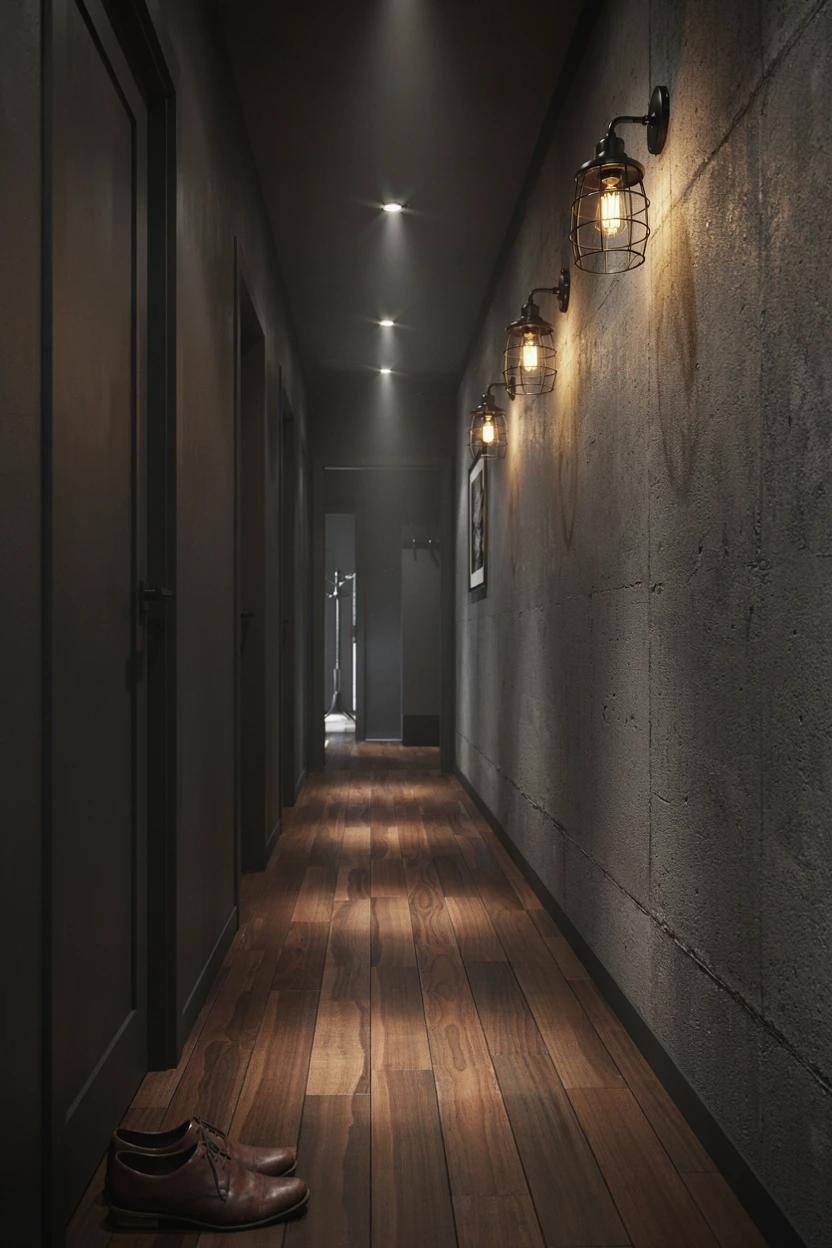 caged wall sconces