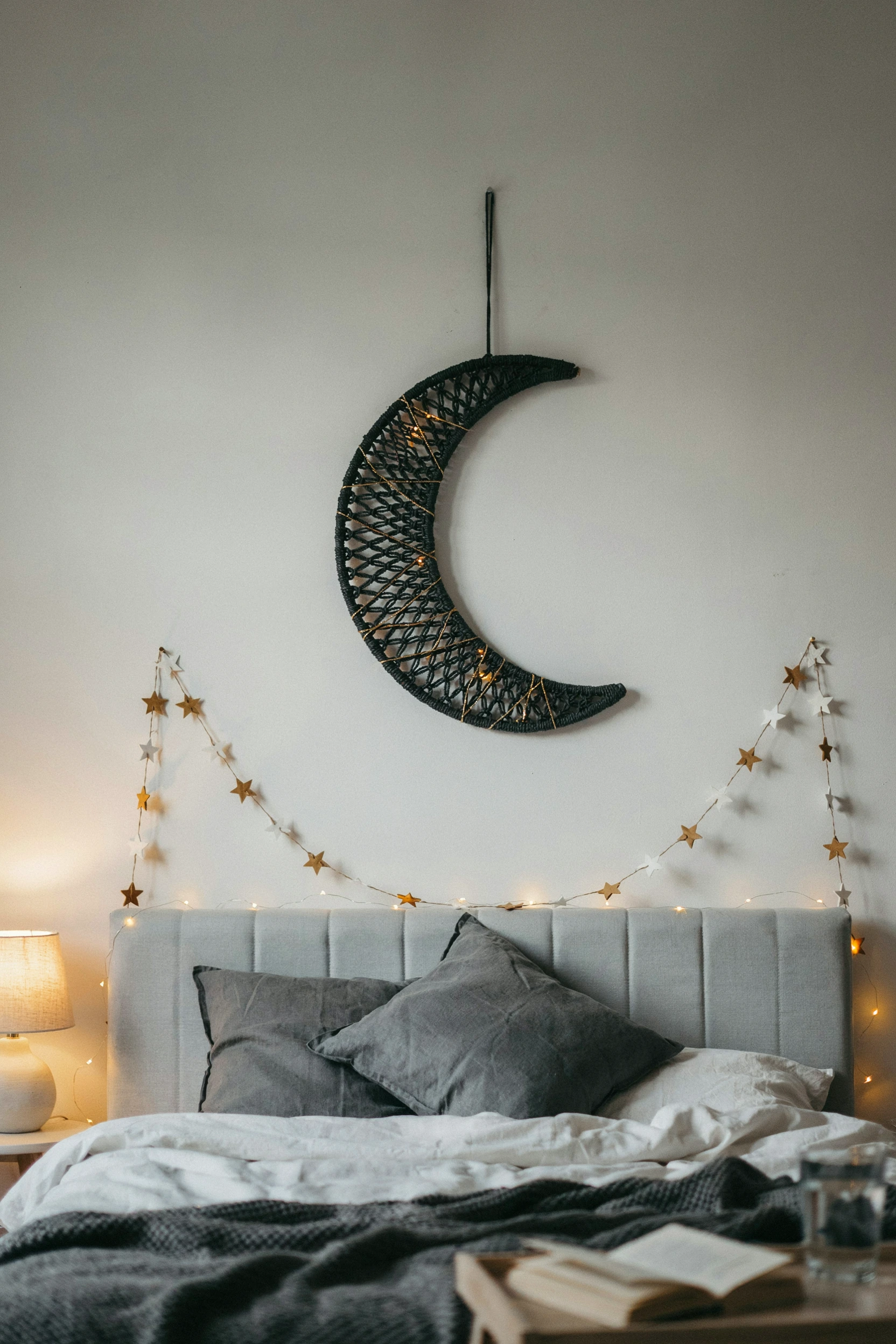 celestial moon wall hanging