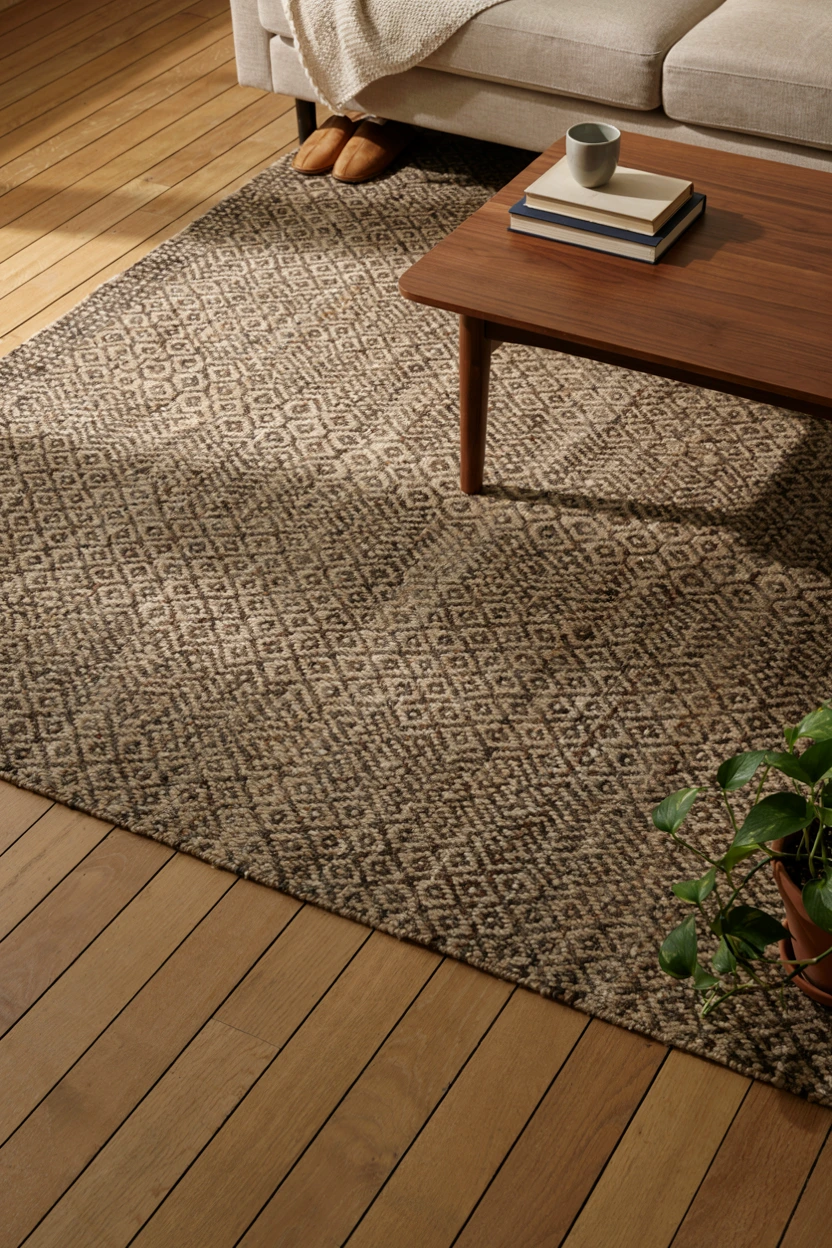 geometric wool rugs