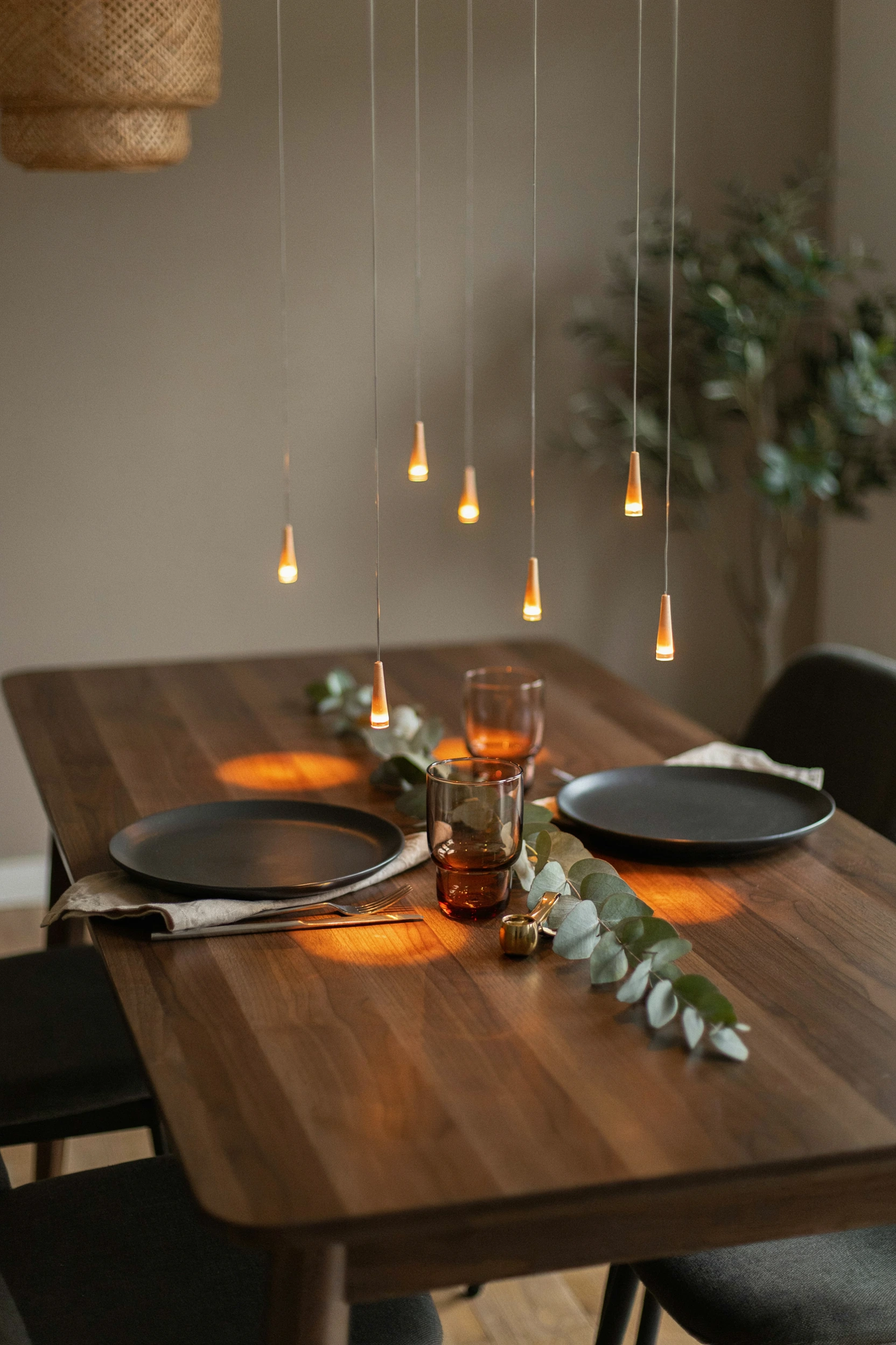 floating flameless candles