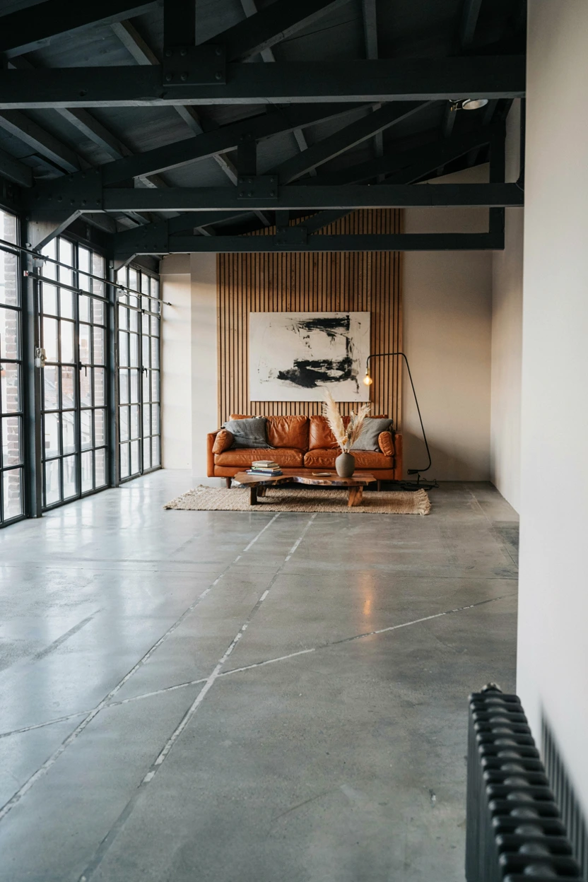 metal beam accents