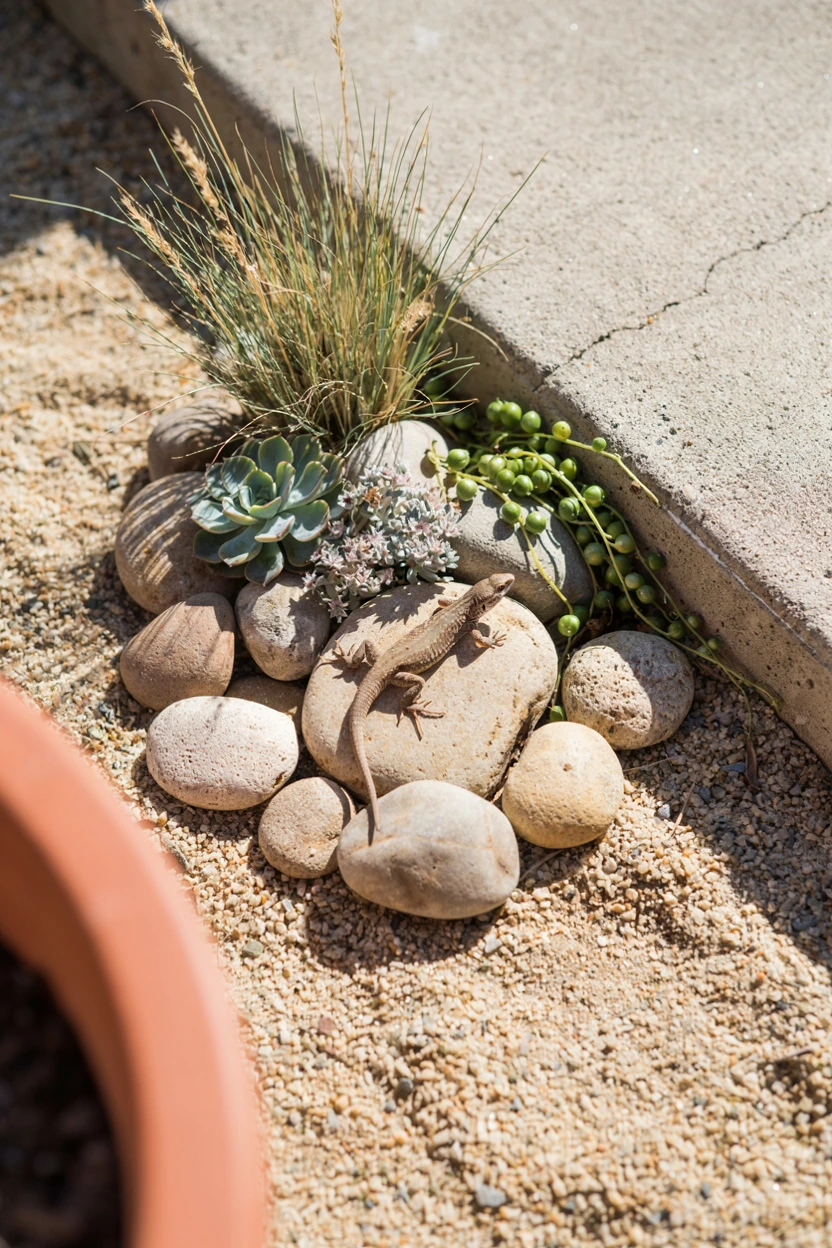 mini rock garden