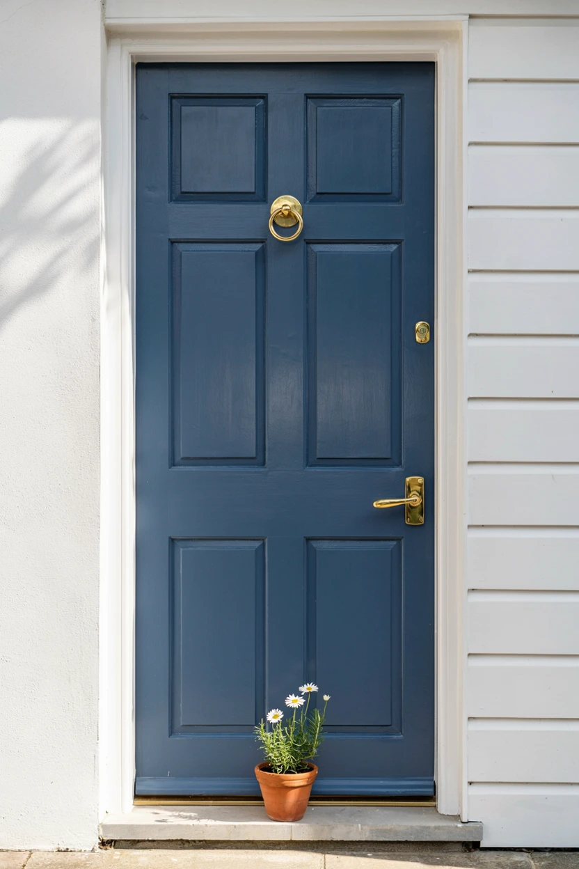 painted front door