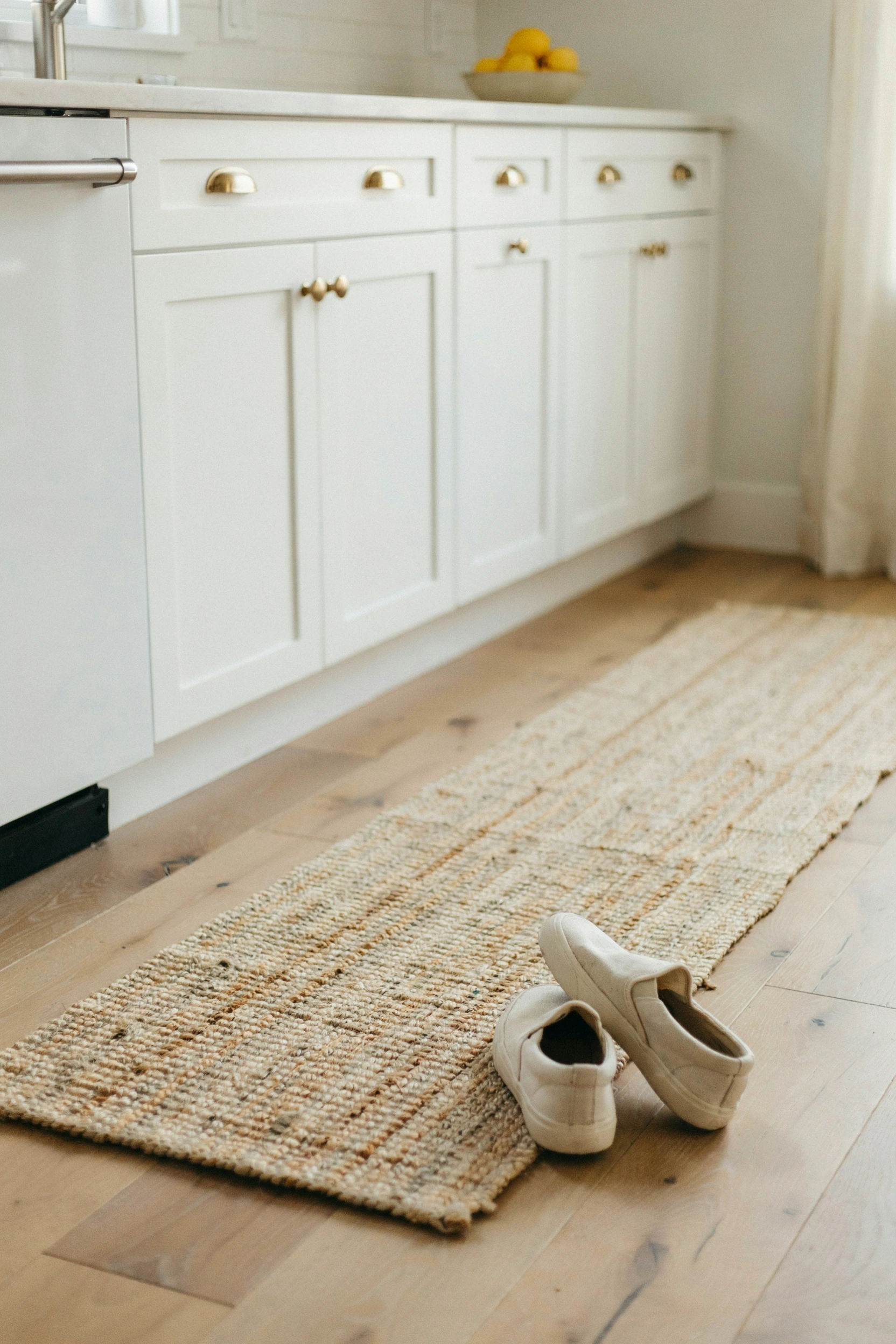 woven seagrass runner