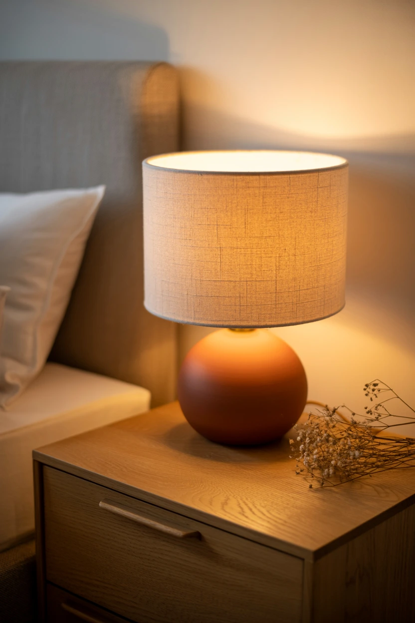 terracotta ceramic table lamps
