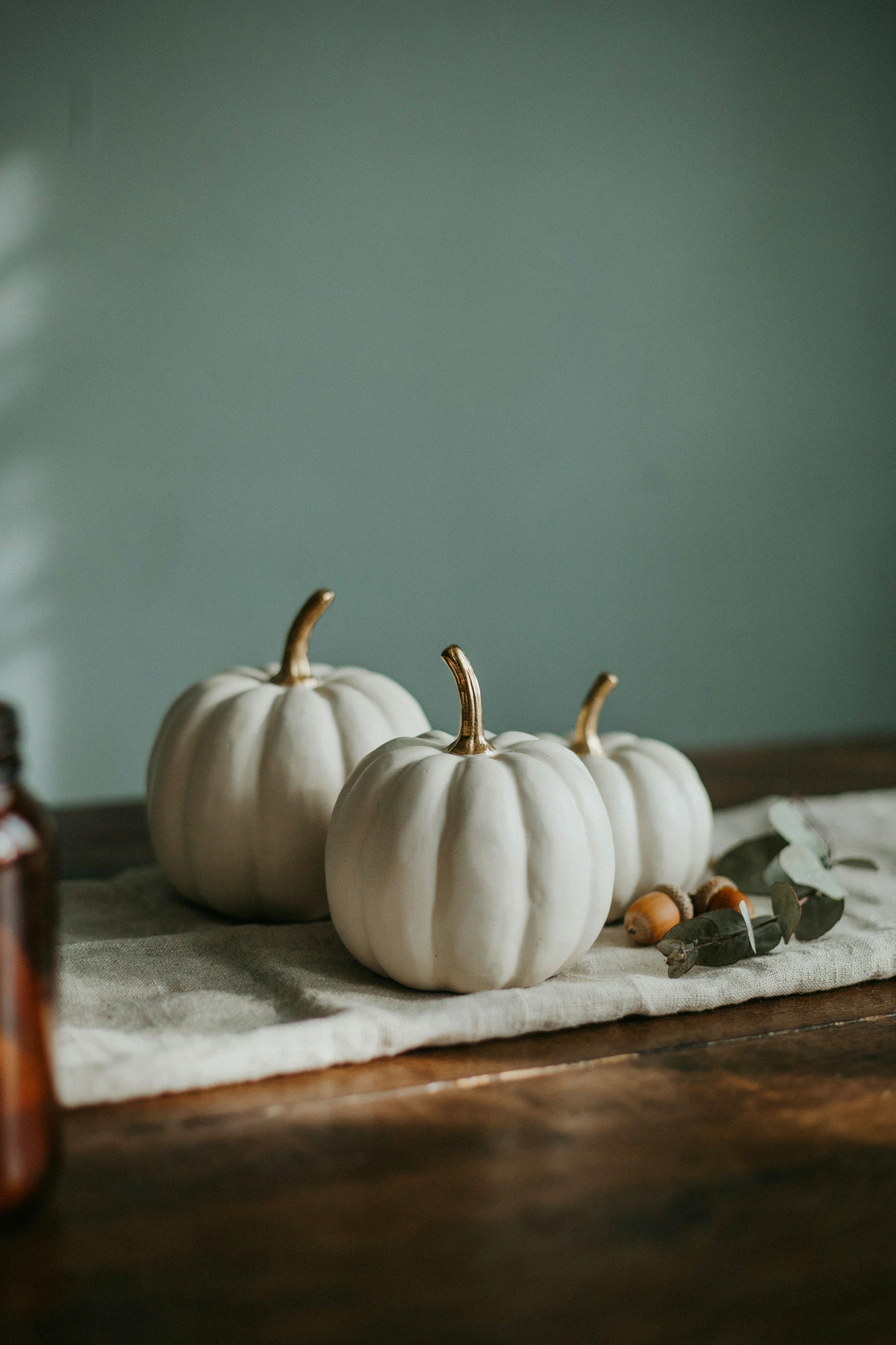 ceramic pumpkin centerpieces