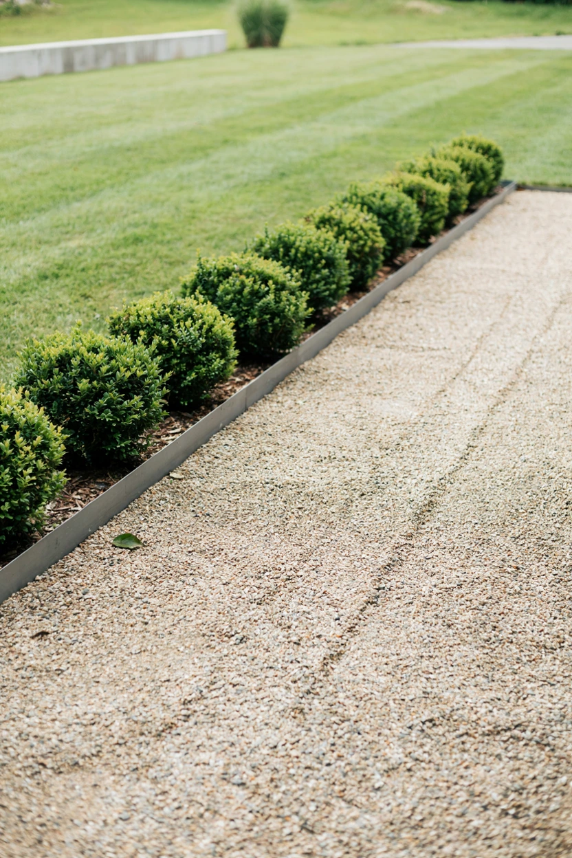 gravel garden beds