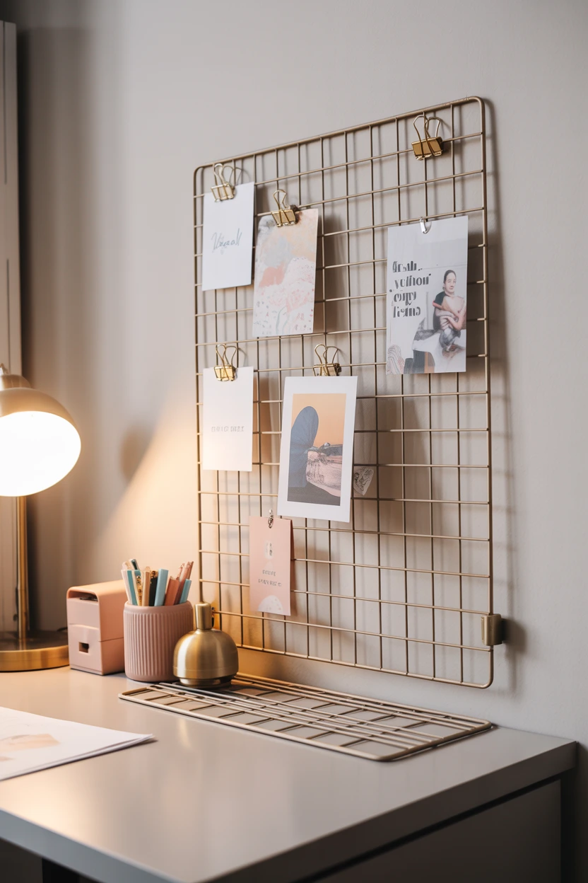 gold wire grid board