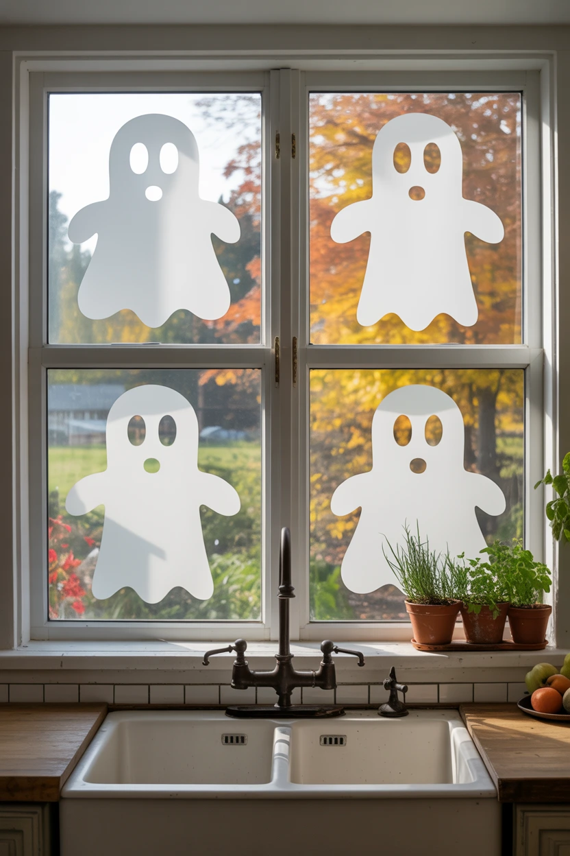 ghostly window clings